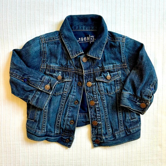 Gap 1969 Lined Denim Jacket Used - Picture 1 of 3